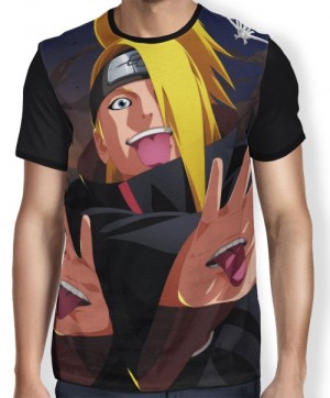 Camisa FULL Deidara Hands - Naruto