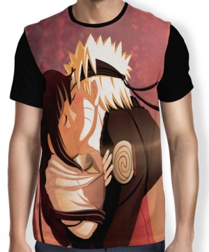 Camisa FULL Hinata e Naruto - Naruto