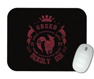 Mouse Pad - Greed - Ganância - Ban - Nanatsu No Taizai