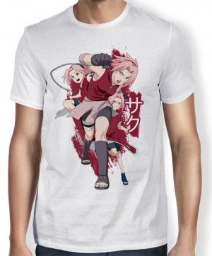 Camisa TN Sakura Haruno - Naruto
