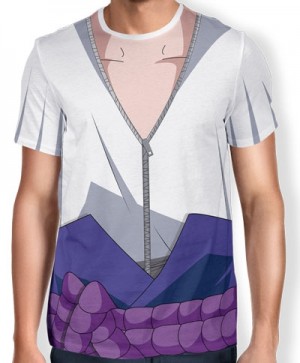 Camisa Full Print Uniforme - Sasuke Uchiha - Naruto