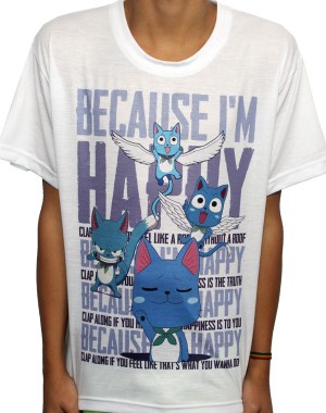 Camisa SB Fairy Tail - Happy