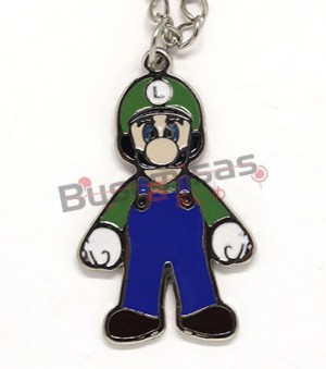 SMB-14 - Colar Luigi - Super Mario