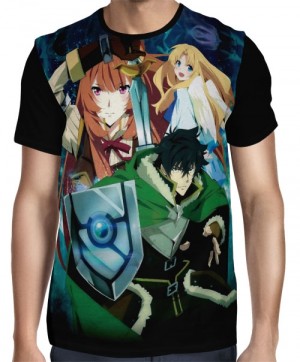 Camisa FULL Trio Characters - The Rising of the Shield Hero