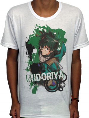 Camisa SB - TN Green Brusher Midoriya - Boku No Hero Academia