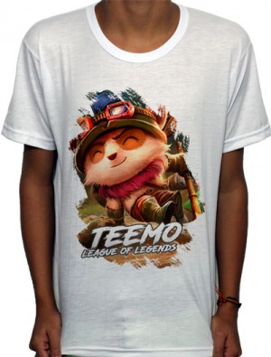 Camisa SB - TN Explorer Teemo - League Of Legends