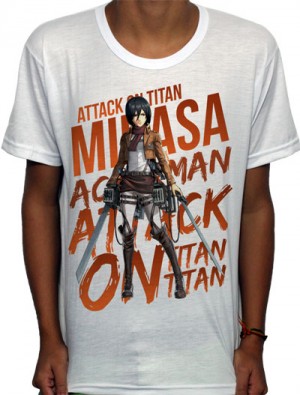 Camisa SB - TN Mikasa - Attack on Titan