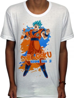Camisa SB - TN Scream Goku - Dragon Ball Super