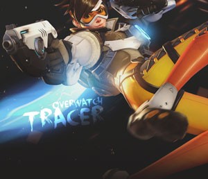 Mouse Pad - Tracer - Overwatch