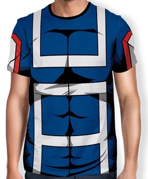 Camisa Full Print Uniforme - U.A. High School - Boku no Hero