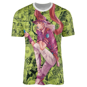 Camisa Gyro Zeppeli - Steel Ball Run - Jojo's Bizarre Adventure