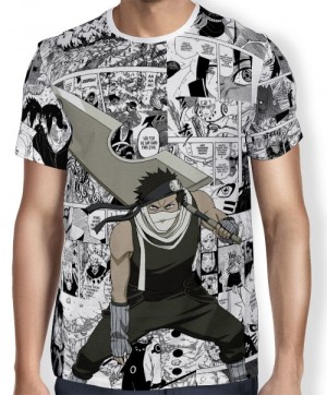 Camisa FULL Print Manga Zabuza - Naruto