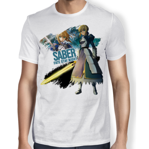 Camisa TN Saber - Fate/ Stay Night