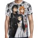 Camisa Premium - Sword Art Online Kirito Asuna e Yui