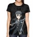 Camisa Premium - Sword Art Online Kirito Full Print