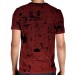 Camisa Full Color Print Red  - Bleach - Yamamoto