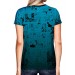 Camisa Full Color Print Blue - Bleach 