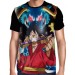 Camisa FULL Luffy Samurai - One Piece 