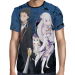 Camisa Color Print - Subaru e Emilia - Re: zero