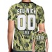 Camisa Full PRINT Camuflada Normal Apex Legends - Personalizada Modelo Nick Name e Número