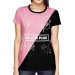 Camisa Full PRINT Blackpink - Nomes Preta/Rosa - K-Pop