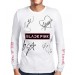 Camisa Manga Longa Print Blackpink - Nomes Branca - K-Pop