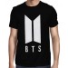Camisa FULL BTS Logo Normal - Só Frente - K-Pop
