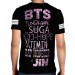 Camisa Full PRINT BTS - Classic Autographs - Cherry Blossom - K-Pop