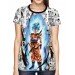 Camisa Full Print  Mangá SSJ Blue Goku - Dragon Ball Super 