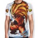 Camisa Full Art Brusher Goku SSJ3 - Dragon Ball Super