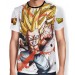 Camisa Full Art Brusher Gotenks SSJ3 - Dragon Ball Super
