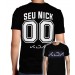 Camisa Full PRINT League Of Legends - K/DA Logo - Personalizada Modelo Nick Name e Número
