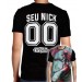 Camisa League Of Legends - Nami Modelo 1 - Personalizada Modelo Nick Name e Número