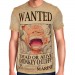 Camisa Full Print Wanted Luffy Gear 5 - One Piece