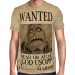 Camisa Full Print Wanted God Ussop - One Piece