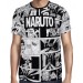 Camisa FULL Print Mangá Nome - Naruto