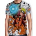 Camisa Full Print - Naruto manga