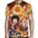 Camisa Full Print Gomu Gomu No Mi - One Piece