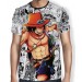 Camisa Full Print Mangá Ace - One Piece