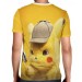 Camisa Full Print Detetive Pikachu Modelo 1 - Pokémon