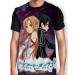 Camisa Full Sword Art Online - Kirito - Asuna