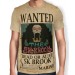Camisa Full Print Wanted SK BROOK - One Piece